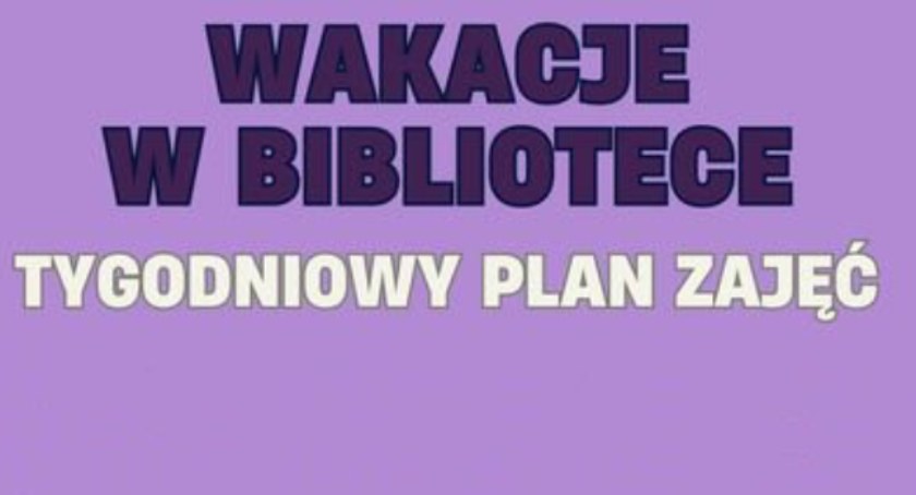 Wakacje w Bibliotece Miejskiej w Bytowie