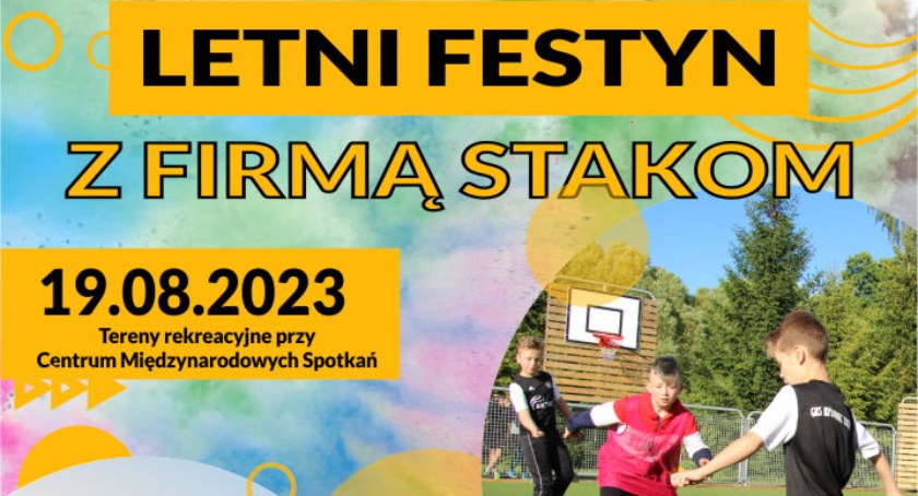 Letni Festyn z Firmą Stakom w Tuchomiu