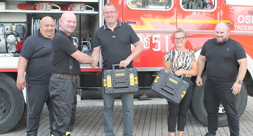 Strażacy z OSP Trzebiatkowa wzbogacili się o sprzęt hydrauliczny i akumulatorowy