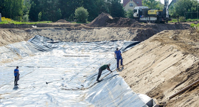 W Bytowie powstaje kolejny zbiornik retencyjny