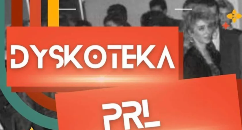 Dyskoteka w stylu PRL w Czarnej Dąbrówce
