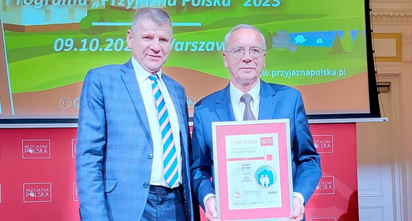 Gmina Bytów to dobre miejsce do mieszkania. Potwierdzono to certyfikatem