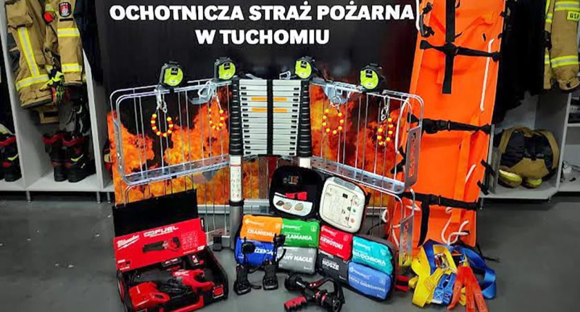 Nowe wyposażenie dla OSP w Tuchomiu
