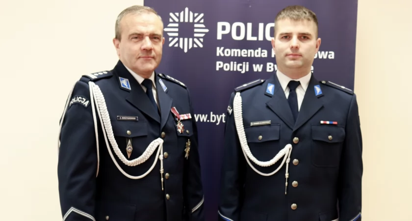 Zmiany w bytowskiej policji. Nowe stanowiska dla Damiana Chamier Gliszczyńskiego i Michała Gawrońskiego