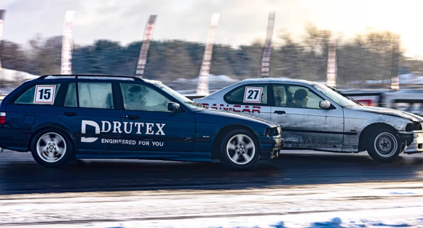 Bytowiacy w czołówce największej zimowej ligi Drift Tournament Series