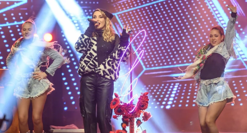 Cleo i Enej na bytowskim rynku. Magiczne Święta z Druteksem