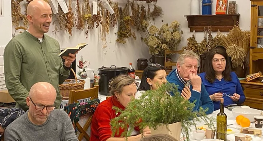 W Zagrodzie Styp-Rekowskich w Płotowie spotkali się na kolędowaniu
