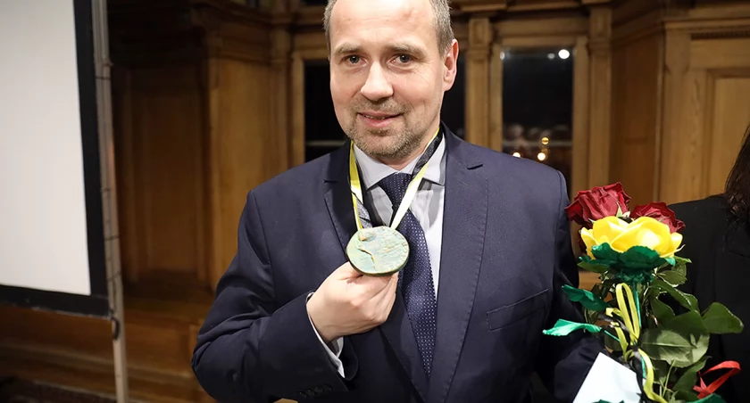 Nie myślę o kaszubskiej emeryturze. Dariusz Majkowski laureatem Medalu Stolema