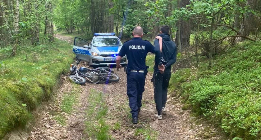 Bez uprawnień, w dodatku po narkotykach