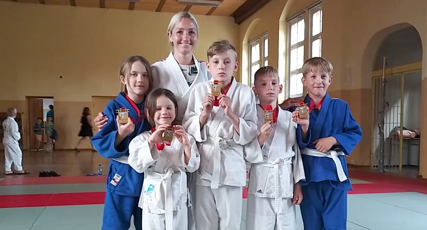 Bytowscy judocy w komplecie na podium