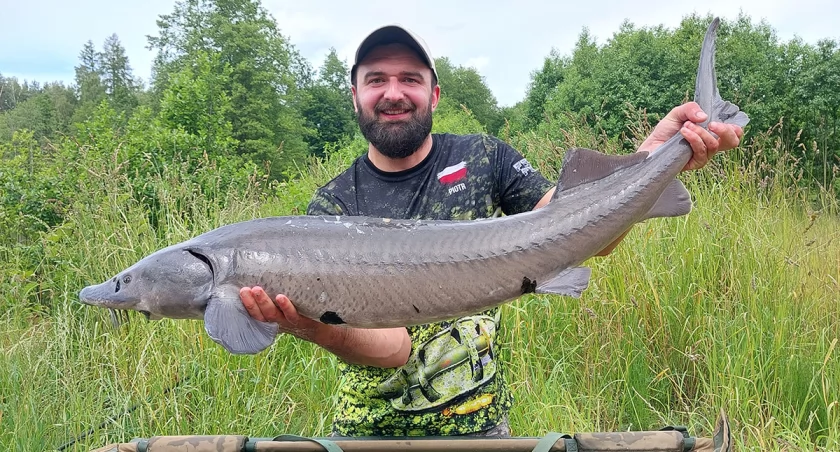 13,5-kilogramowy okaz z wód Kłodzionka