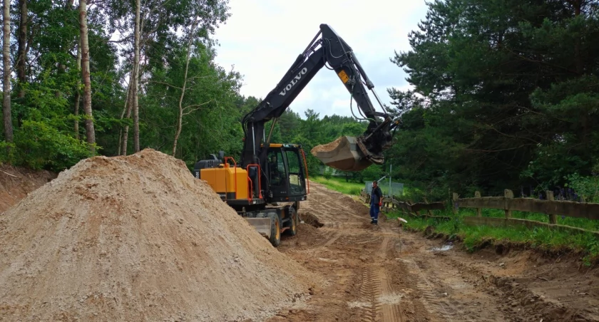 Droga z Rekowa do Płotowa pełną parą