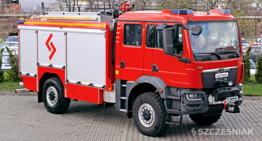 Wóz z napędem 4x4 dla Brzeźna Szlacheckiego