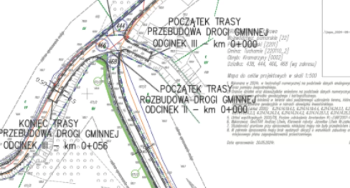 Wyleją asfalt w Tuchomiu i Kramarzynach