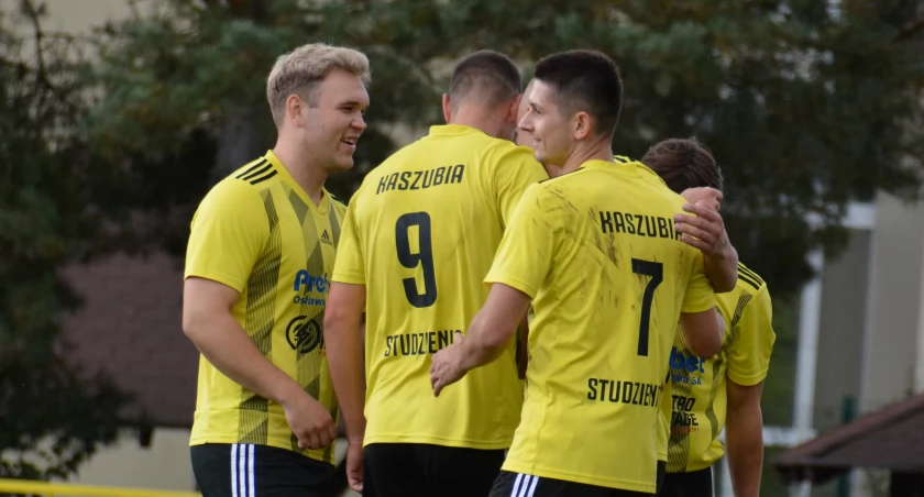 Osiem goli Kaszubii Studzienice w Kończewie