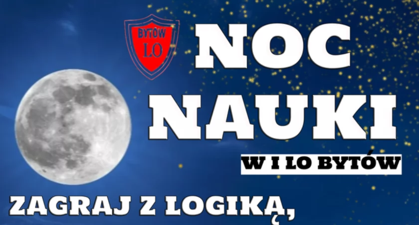 Gry, liczby i astronomia, czyli Noc Nauki w bytowskim ogólniaku