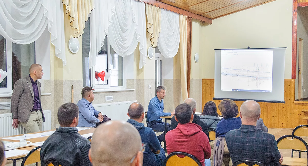 Nerwowo na konsultacjach w sprawie ścieżki rowerowej