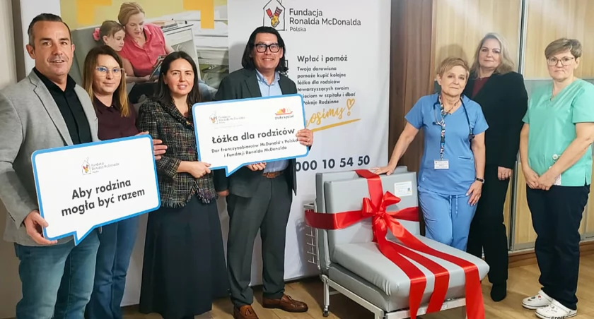 Łóżka na oddział pediatryczny od Fundacji Ronalda McDonalda