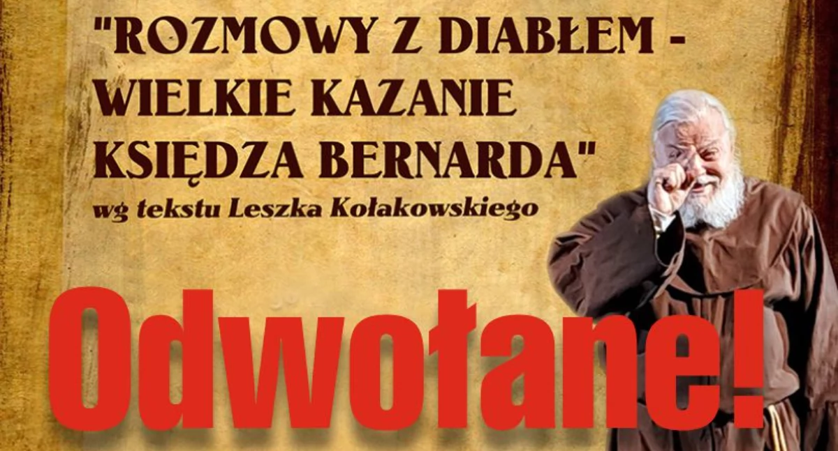 Spektakle w Parchowie odwołane!