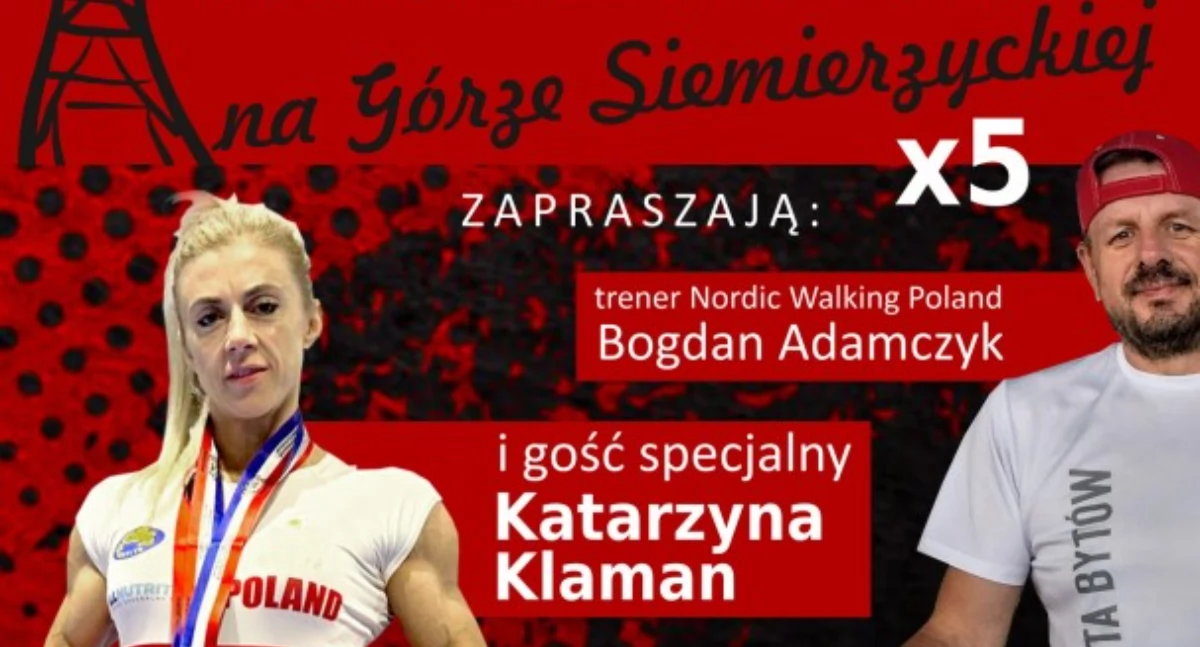 Trening nordic walking z Katarzyną Klaman
