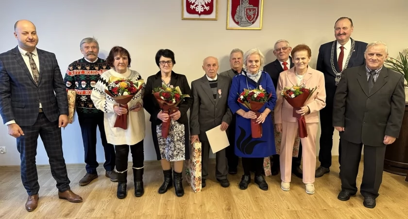 Wytrzymali razem już 50 lat! Złote gody tuchomskich par