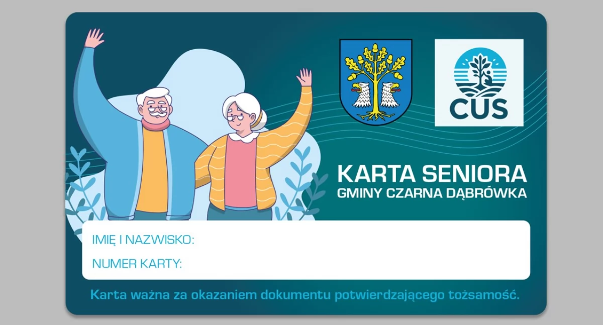 Specjalna karta dla seniora w Czarnej Dąbrówce