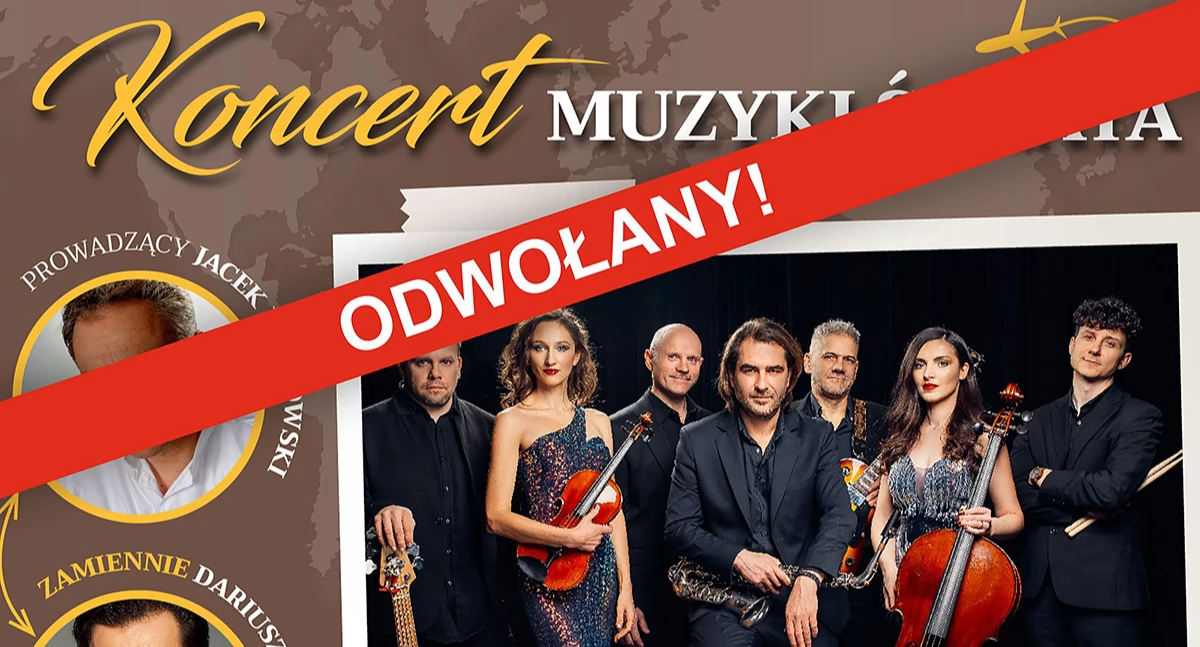 Koncert Muzyki Świata się nie odbędzie