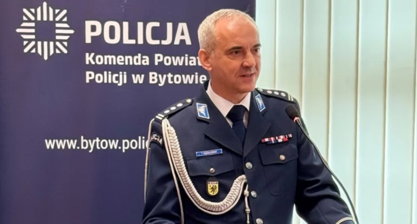 Bytowska policja już oficjalnie z nowym komendantem