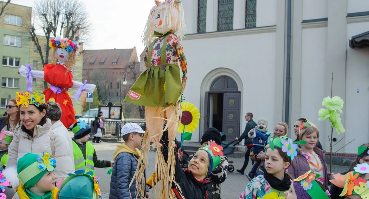 Dzieci sprawiły, że wiosna już u nas jest!