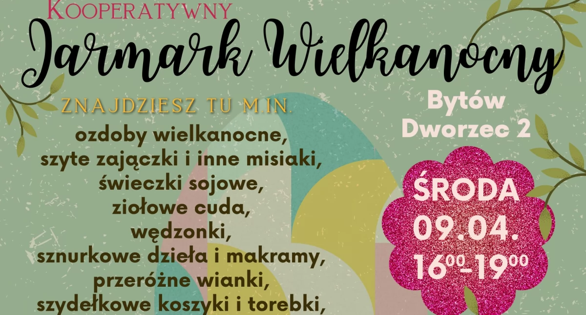 Kooperatywny Jarmark Wielkanocny już 9 kwietnia