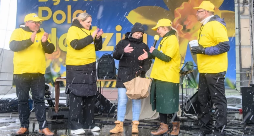 Bytów w żółtym kolorze, czyli akcja na rzecz hospicjum