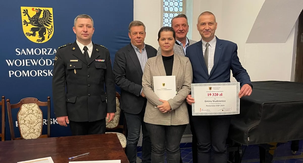 Sejmik wsparł pomorskie jednostki OSP