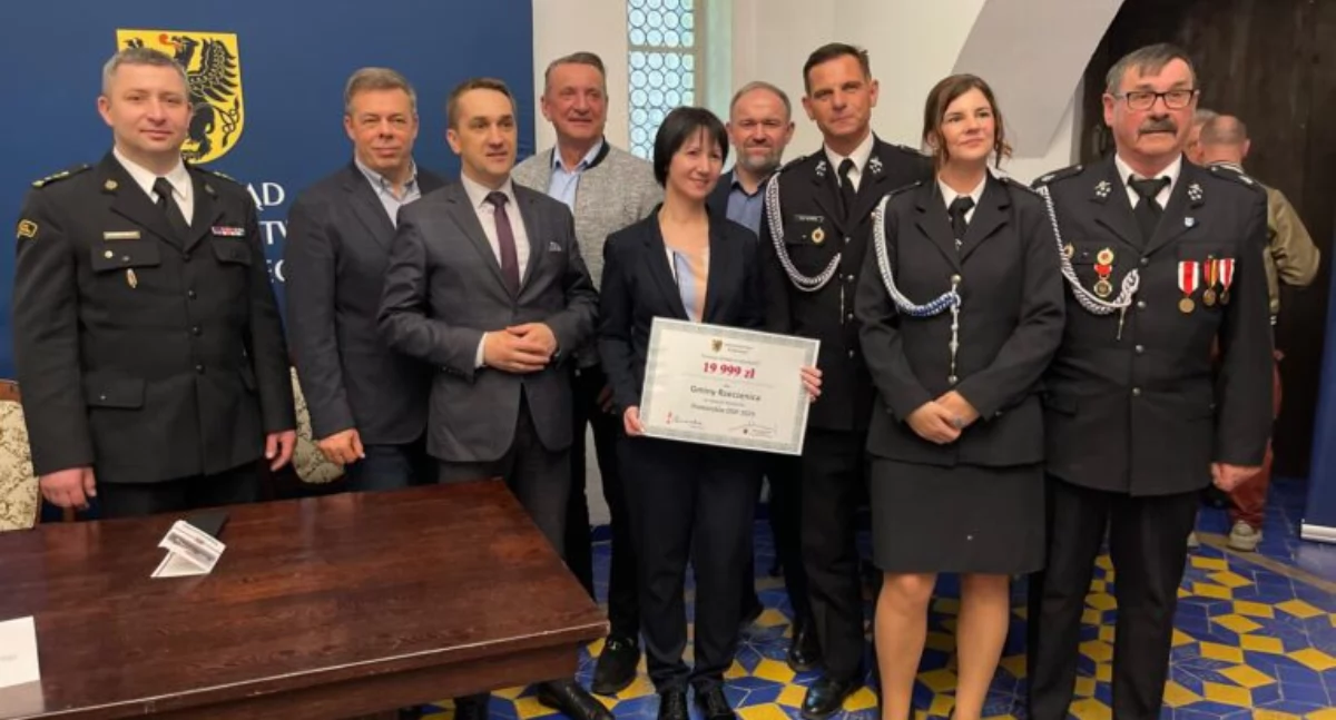 Ponad milion złotych na nowy sprzęt dla strażaków OSP