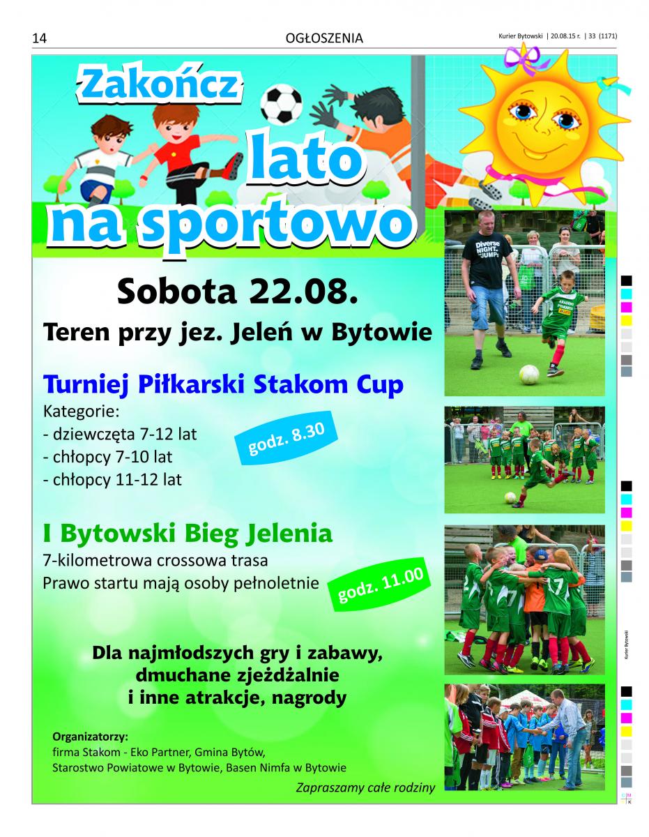 Zakończ lato na sportowo