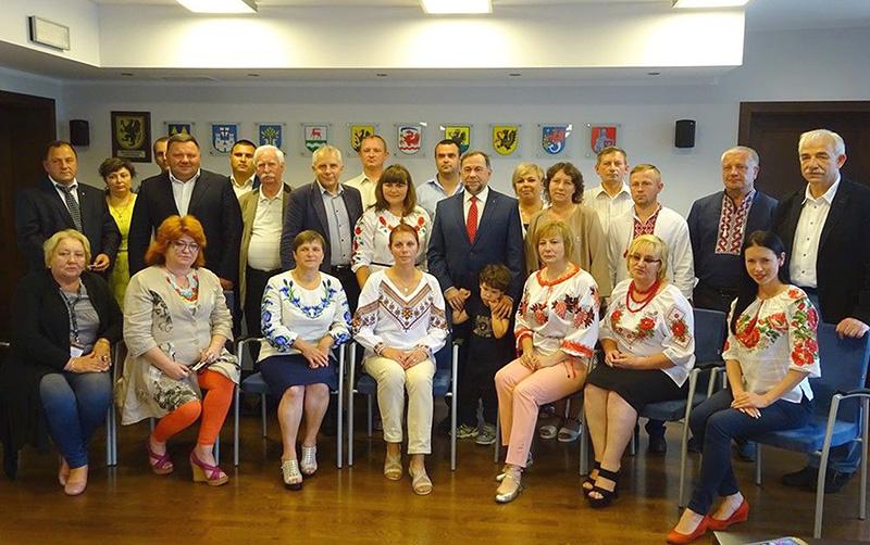 Goście z rejonu horochowskiego