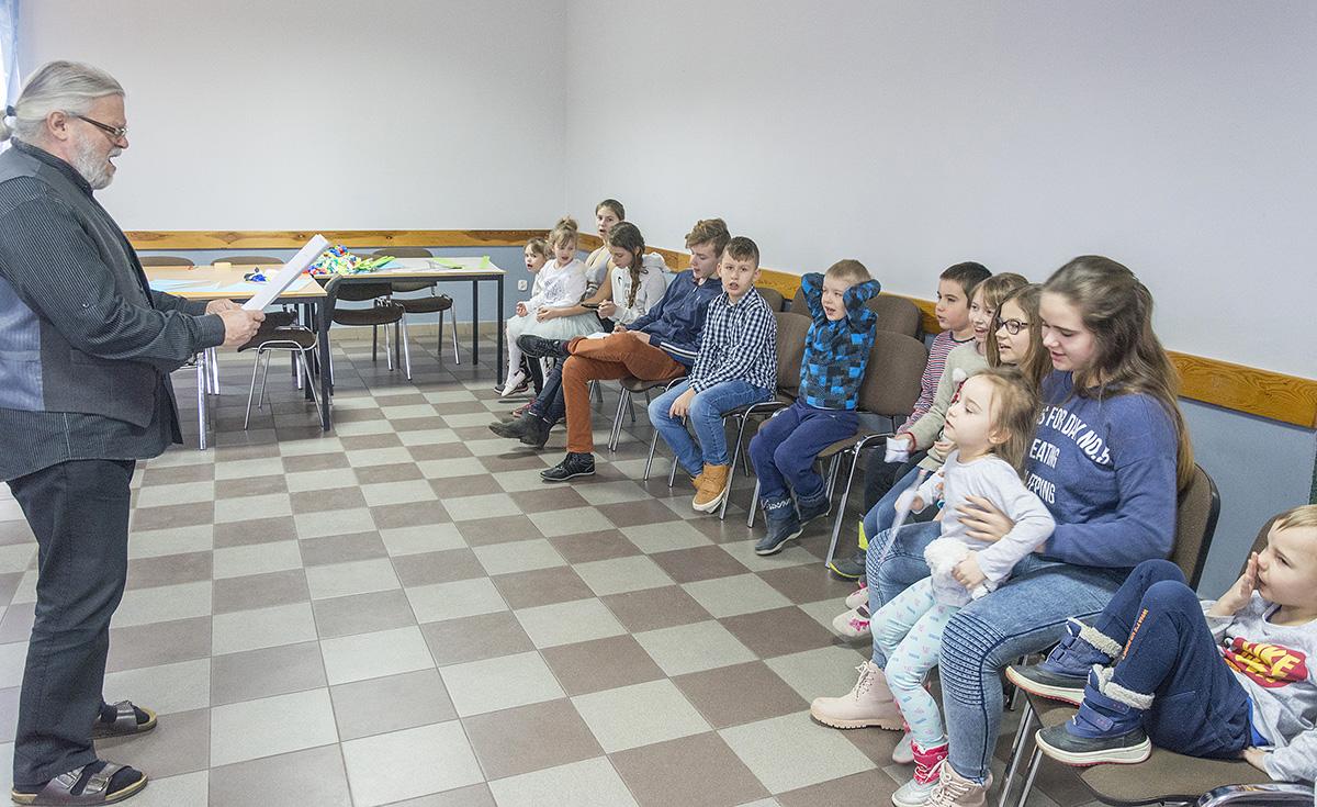 Przedstawienie pod okiem aktora