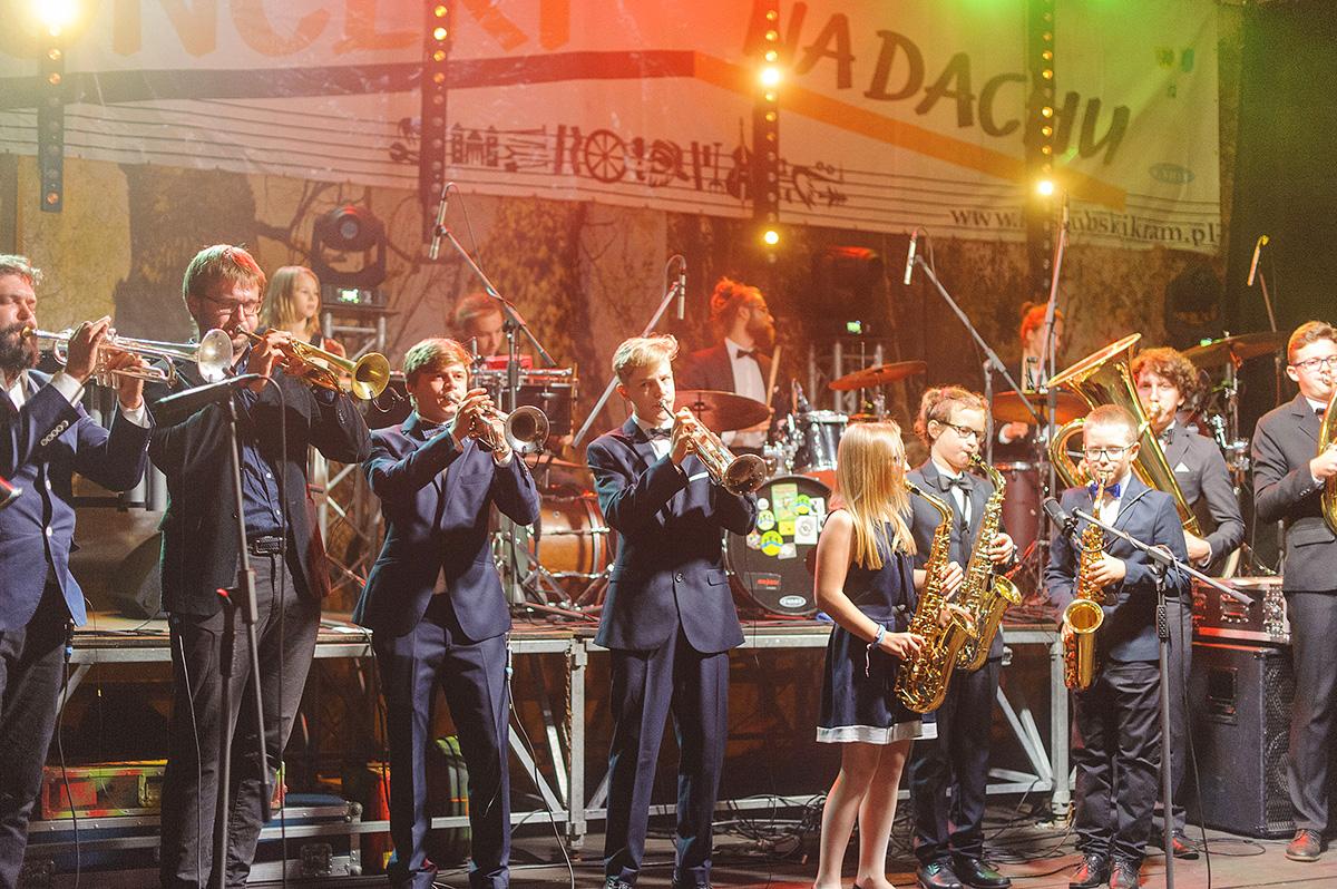 Koncert klezmerów w Kłącznie