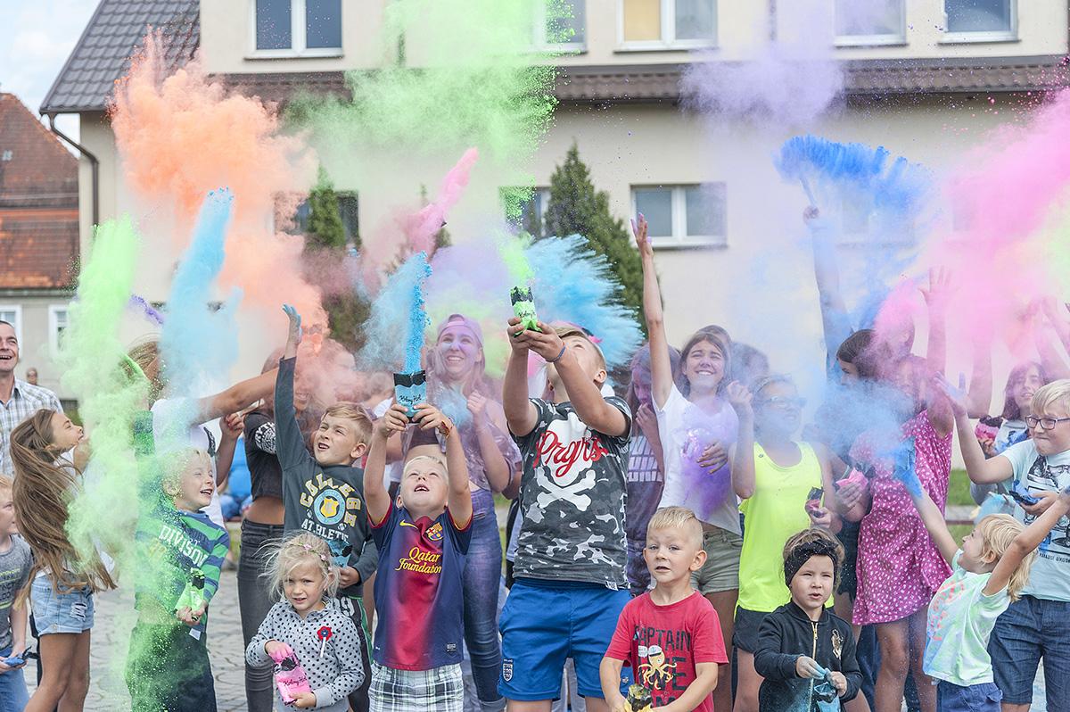 Jak na indyjskim święcie Holi