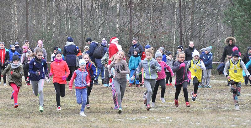 Bieg Mikołajkowy w Borowym Młynie