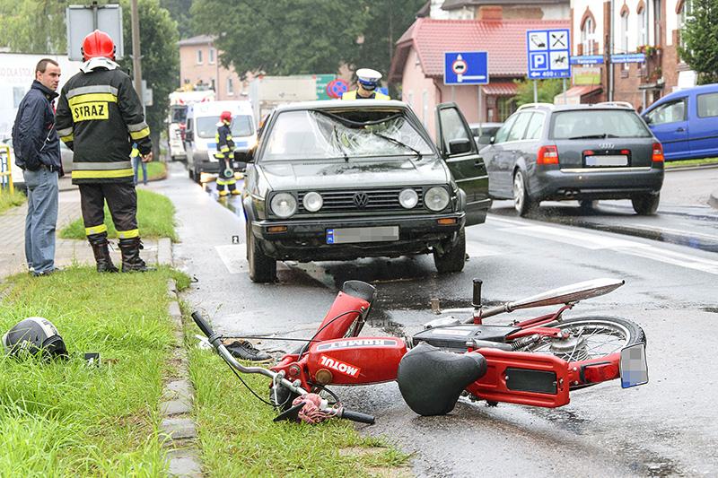 Nie ustąpił pierwszeństwa