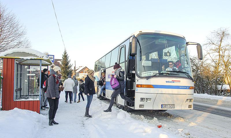 Miejskim do Ugoszczy lub Borzytuchomia