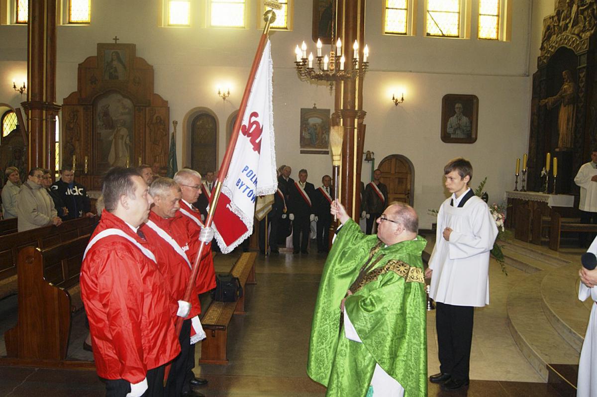 Ze św. Katarzyną na sztandarze