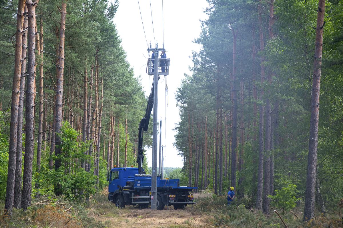 Będzie mniej awarii, bo kable już nie gołe