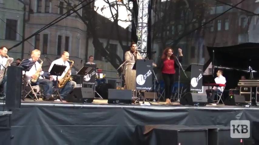 Koncert na bytowskim rynku