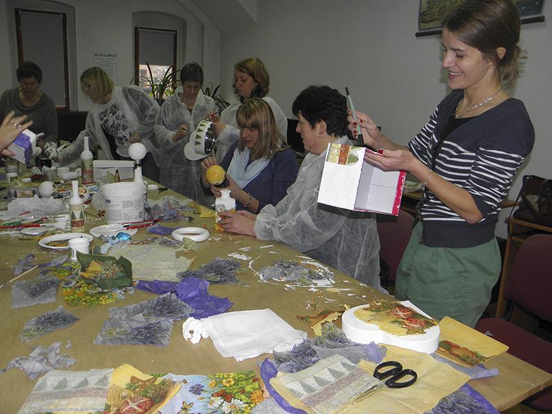 Decoupage na święta i nie tylko