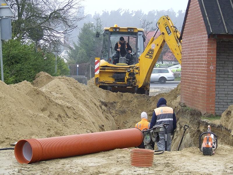 Weszli na teren budowy