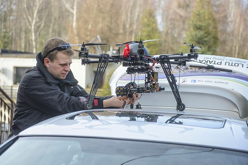 Hexacopter w akcji. Fotogaleria