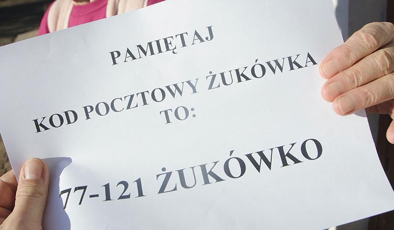 Żukówko (Gm. Parchowo). Zmiana kodu oznacza kłopoty
