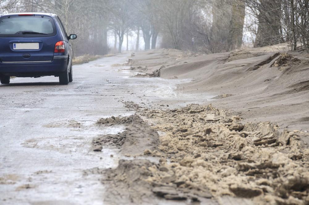Groźne śnieżne zawieje