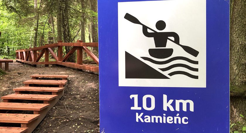 Przystanie kajakowe w Gałąźni Małej i Kamieńcu